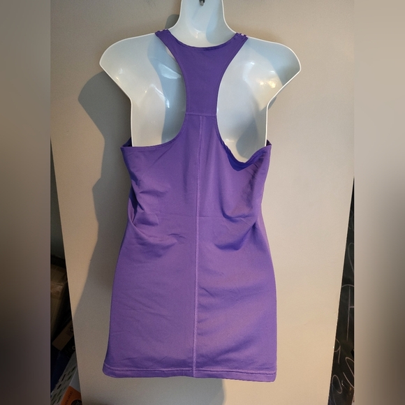 Adidas Purple Sleeveless Tank Top, Size Small - Picture 2 of 7